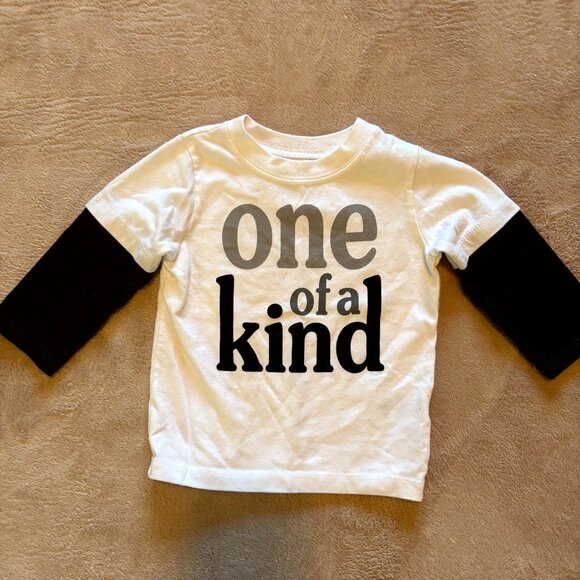 Garanimals 6–9M Long Sleeve “One of a Kind” Layered Look Shirt – Baby Boy/Girl - Picture 1 of 4